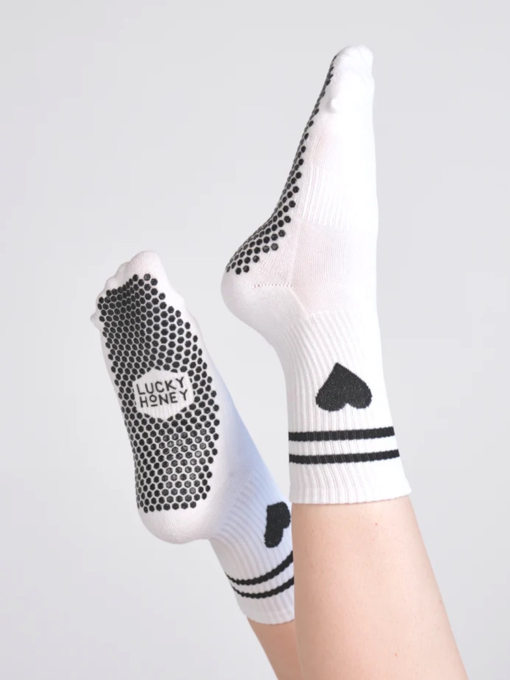 Lucky Honey Grip Socks